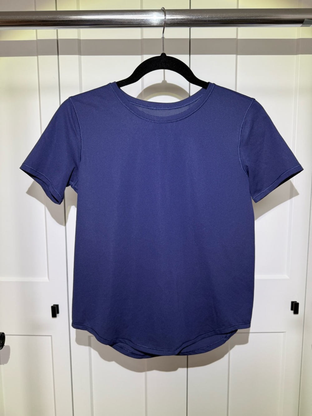 lululemon athletica Navy Short-Sleeve Crew Tee
